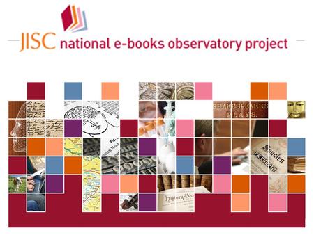 JISC Collections 24-Apr-14 | SOAS E-books Workshop | Slide 1.