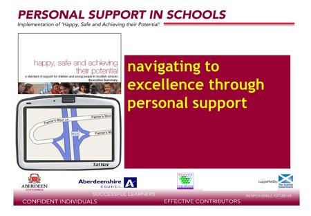 Supported by navigating to excellence through personal support.