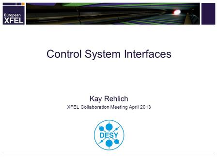 Control System Interfaces