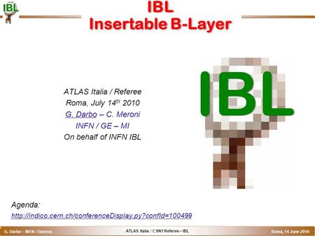 IBL Insertable B-Layer