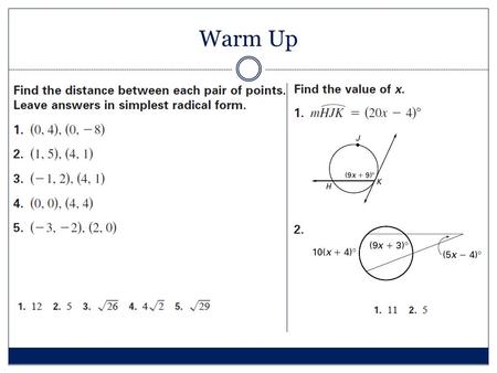 Warm Up. EQUATION OF A CIRCLE Geometry How can we make a circle? What are the most important aspects when drawing a circle?