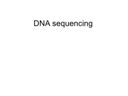 DNA sequencing. How DNA synthesis takes place inside the living cell?
