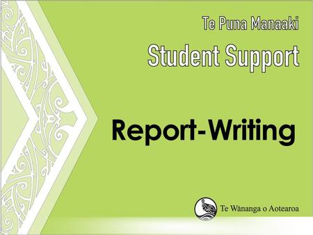 Workshop Overview What is a report? Sections of a report Report-Writing Tips.