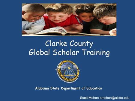 Clarke County Global Scholar Training