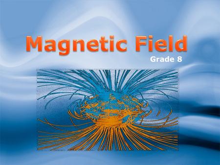 Magnetic Field Grade 8.