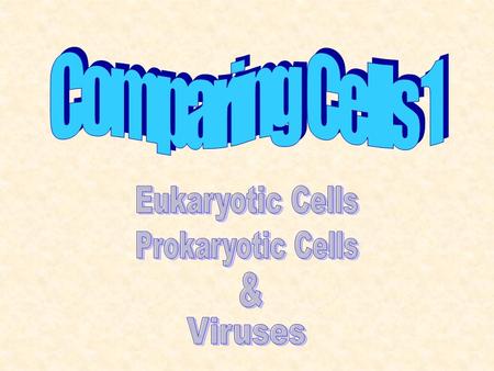 All Living Organisms are Composed of One or More Cells The Cell is the Basic Unit of All Living Things All Cells Come From Pre-existing Cells.