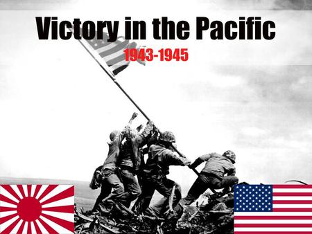 With Germany and Italy defeated, the focus switched to ending the war with Japan…
