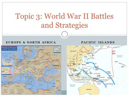 Topic 3: World War II Battles and Strategies