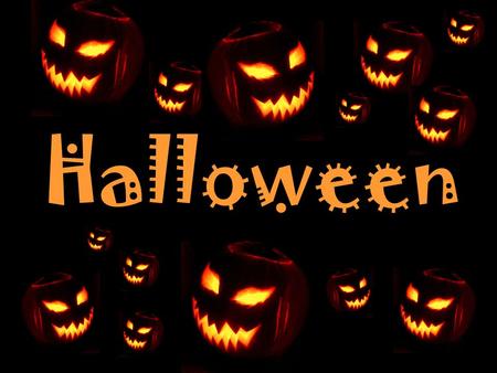 Halloween. -Halloween is an annual holiday observed on October 31. -Black and orange are the holiday's traditional colors.