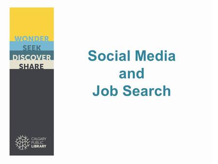 Social Media and Job Search. What is Social Media?
