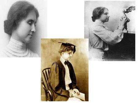 What do you know about Helen Keller (1880--1968)?