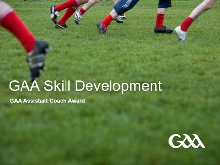 GAA Assistant Coach Award