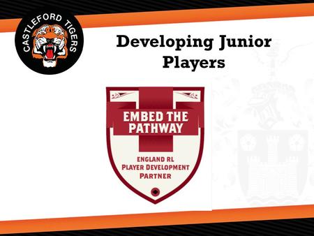 Developing Junior Players. Community Club Coaching Resource Progressive Long Term Player Development Framework that aims to support community club coaches.