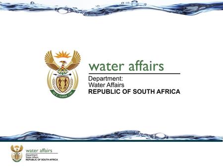 Status Report on Water User Associations in South Africa Portfolio Committee on Water and Environmental Affairs 24 April 2013.