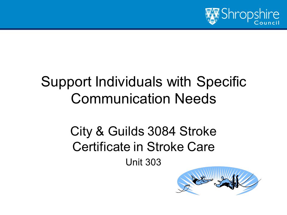 support individuals with specific communication needs