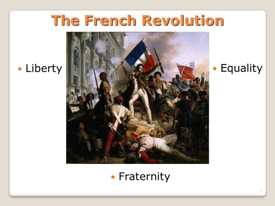 The French Revolution Liberty Equality Fraternity. - ppt video online  download