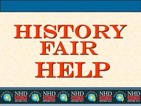 History Fair Help. Evaluating Websites Is it Credible?