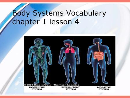 Body Systems Vocabulary chapter 1 lesson 4. Words to Know organ organ system arteries veins capillaries smooth muscle smooth muscle cardiac muscle cardiac.