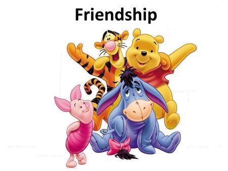Friendship. Fair Weather Friends Read the book “Charlie the Caterpillar”