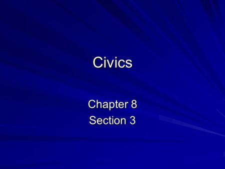 Civics Chapter 8 Section 3. Supreme Court Job: to decide if laws are allowed under the Constitution Original jurisdiction: Only cases involving diplomats.