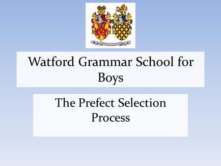 Watford Grammar School for Boys