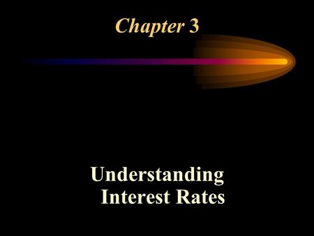 Chapter 3 Understanding Interest Rates. Four Types of Credit Instruments 1.Simple (Interest) Loan 2.Fixed Payment Loan (Amortizing) 3.Coupon Bond Face.