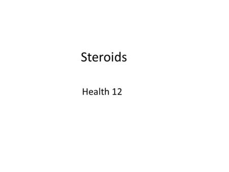 Steroids Health 12. Why un-testable???????? We produced levels of HGH on our own, and some people naturally have higher levels than others, therefore.