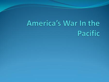 Japan’s Empire Increases After the assault on Pearl Harbor, Japan launches a widespread attack on the islands of Eastern Asia. Attacks on American outposts.