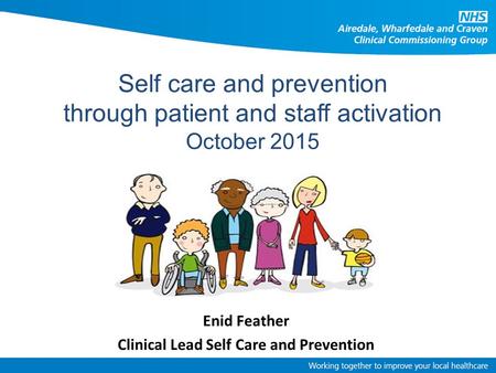Clinical Lead Self Care and Prevention