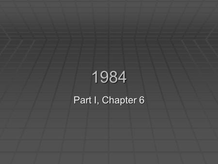 1984 Part I, Chapter 6. Journal 6  What establishes trust? How would a friend gain your confidence?