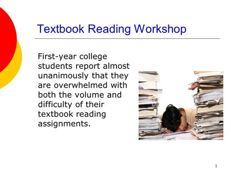 Textbook Reading Workshop