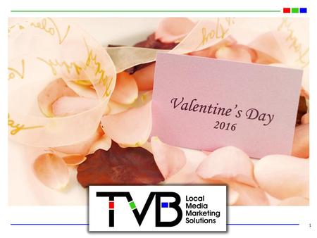 1 2016. 2016 Valentine’s Day Spending Projected to be Almost $20 Billion 2 Source: NRF Monthly Consumer Survey, January 2016.