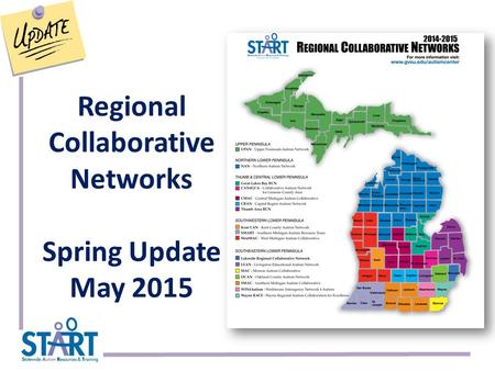 Regional Collaborative Networks Spring Update May 2015.