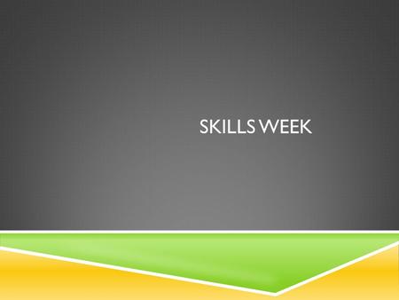 SKILLS WEEK. PAPER 1 PAPER 1: QUESTIONS AND EXAM TECHNIQUE  Paper 1 is worth 3O% (SL).  Because you know the structure and type of questions you.