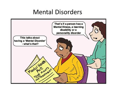 Mental Disorders.