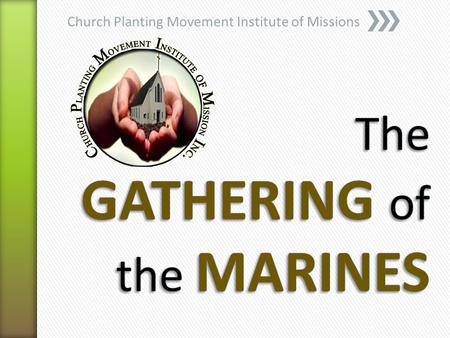 Church Planting Movement Institute of Missions. It is a Holy Spirit controlled process of rapid multiplication of indigenous churches within a specific.