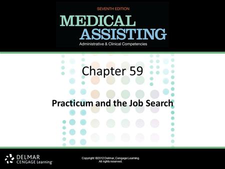 Practicum and the Job Search