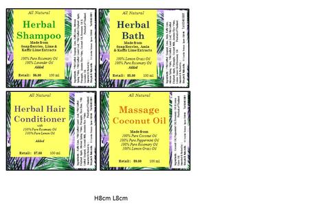 All Natural Herbal Shampoo Made from Soap Berries, Lime & Kaffir Lime Extracts 100% Pure Rosemary Oil 100% Lavender Oil Added Retail : $6.80 100 ml H8cm.