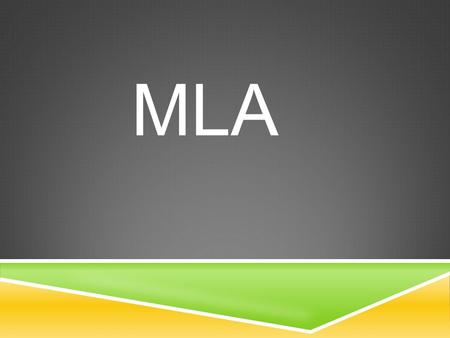 MLA. MLA Guidelines for Essay Format  Modern Language Association  This style is most commonly used to format papers and cite sources.  You will be.