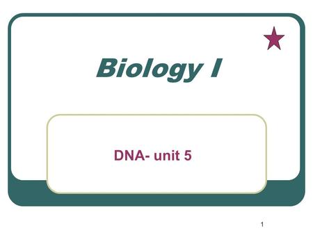 1 Biology I DNA- unit 5. 2 Mating two living things breeding.