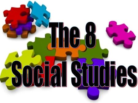 ACADEMIC ORGANIZATION The Social Studies The ArtsThe Sciences.