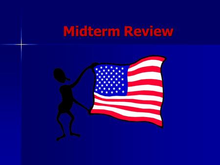 Midterm Review. What leader at the federal level has the power to grant pardons, recommend laws, and give a budget proposal? The President The President.