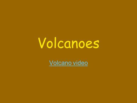 Volcanoes Volcano video. The cause of it all… What causes volcanoes to erupt??? The shift in the Earth’s plates are what causes volcanoes to form.Earth’s.