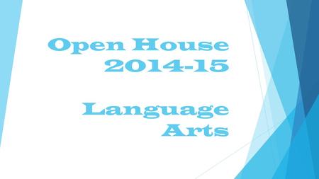 Open House 2014-15 Language Arts. Course Overview  Lenovo Laptops and Digital 6  Each student will have access in class to a laptop where we will be.
