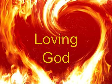 Loving God Loving God Loving God 34 Hearing that Jesus had silenced the Sadducees, the Pharisees got together. 35 One of them, an expert in the law, tested.