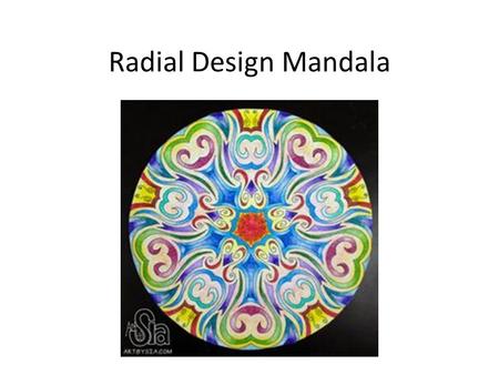 Radial Design Mandala. What is a Mandala? The meaning of mandala comes from Sanskrit meaning circle. Even though it may be dominated by squares or triangles,