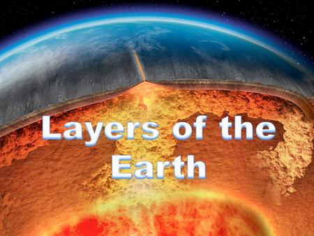 An Overview The Earth is made of 5 main internal layers and one external layer (the atmosphere). This diagram shows the locations and approximate thicknesses.