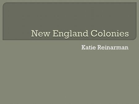 Katie Reinarman.  1534- Henry VIII broke away from the Roman Catholic Church and created the Anglican Church  Some did not agree with this new church.