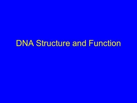 DNA Structure and Function. Miescher Discovered DNA 1868 Johann Miescher investigated the chemical composition of the nucleus Isolated an organic acid.