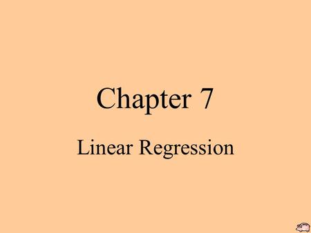 Chapter 7 Linear Regression. Bivariate data x – variable: is the independent or explanatory variable y- variable: is the dependent or response variable.
